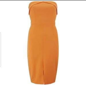 Lavish Alice Tangerine Dress